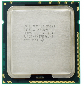 Процессор Intel Xeon X5670 Gulftown (2933MHz, LGA1366, L3 12288Kb) , SLBV7, tray