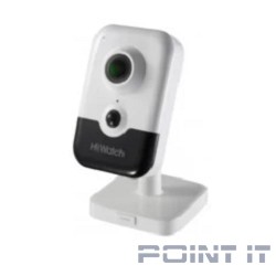 HiWatch DS-I214(B) (2.8 MM) Видеокамера IP 2.8-2.8мм цветная корп.:белый