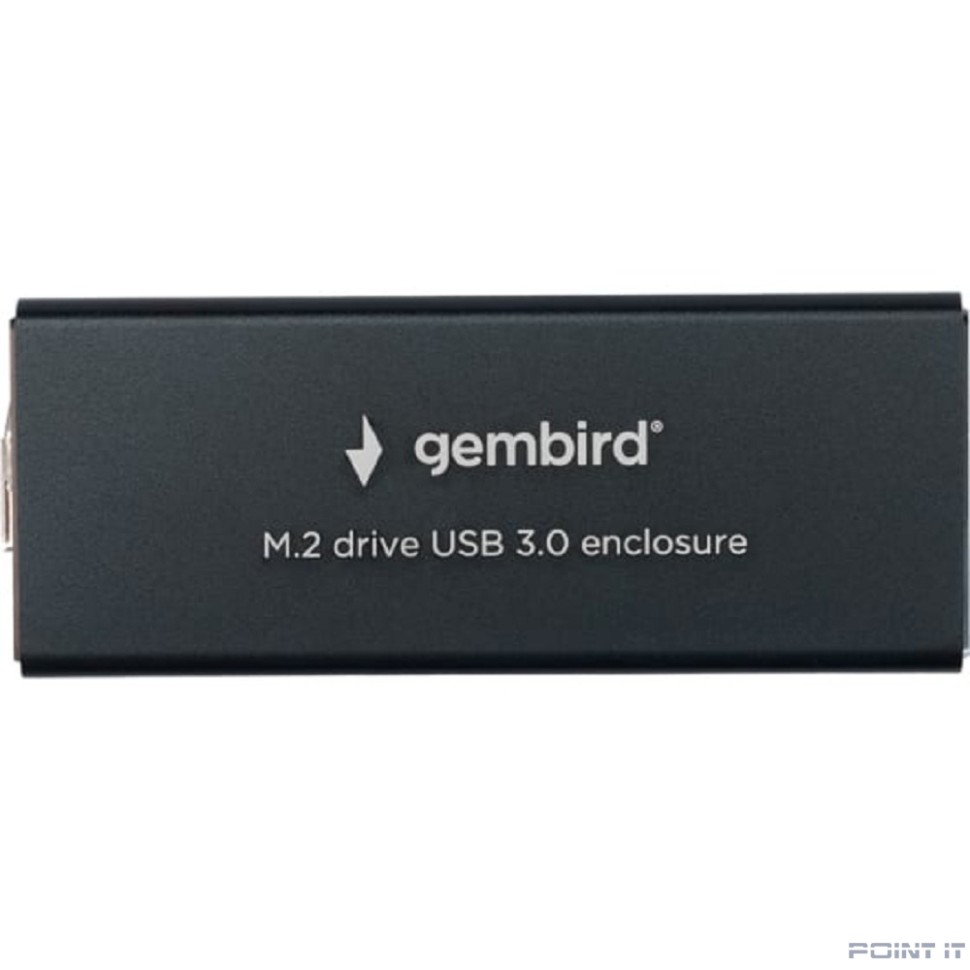 Gembird EEM2-SATA-1 Внешний корпус USB 3.0 для M2 SATA порт MicroB, металл, черный