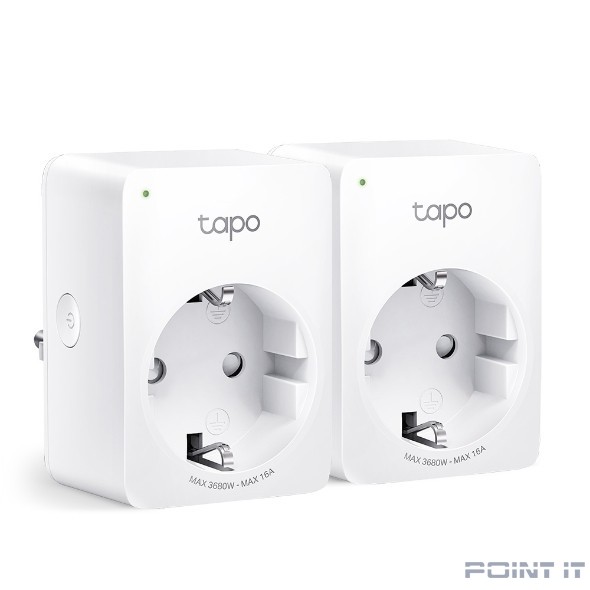 TP-Link Tapo P110(2-pack) Умная мини Wi-Fi розетка, 2 шт.