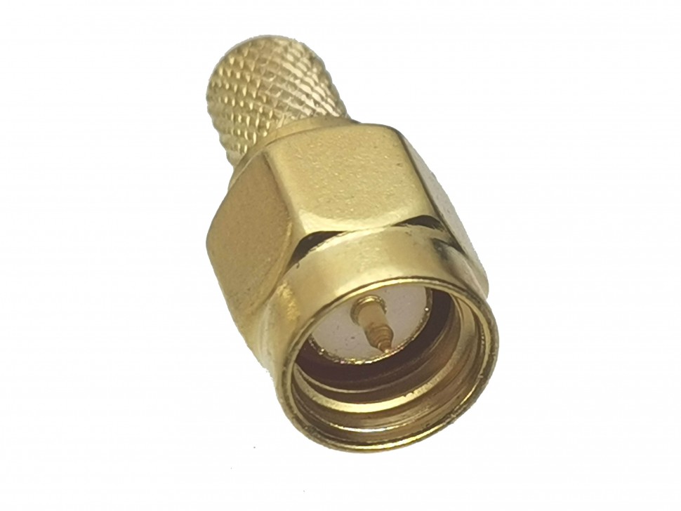 ВЧ-разъём SMA(male) обжимной под кабель RG-58