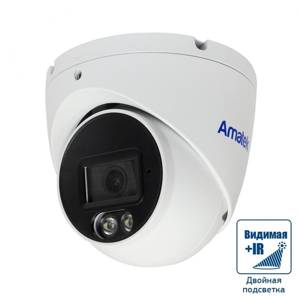 AC-IDV402MFSX (2.8) - купольная IP видеокамера 4Мп с совмещенной подсветкой