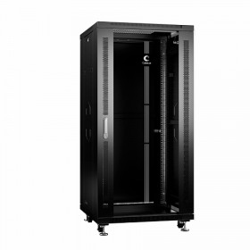  					Шкаф монтажный телекоммуникационный 19 напольный для распределительного и серверного оборудования 27U 600x800x1388mm (ШхГхВ				 