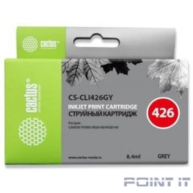 Cactus CLI426GY  Картридж  для Canon MG5140/5240/6140/8140/MX884, серый