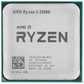 CPU AMD Ryzen 3 3200G OEM  (YD3200C5M4MFH) {3.6GHz/Radeon Vega 8 AM4}