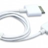 Кабель соед. шт. USB для зарядки и передачи данных телефонов iPhone 1м, USB 2.0 белый