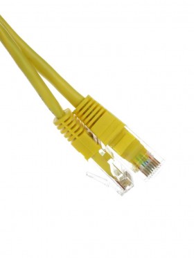 Кабель PATCH CAT5E UTP 15M YELLOW NA102-Y-15M TELECOM