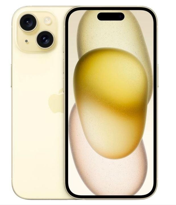 Мобильный телефон IPHONE 15 128GB YELLOW MTLF3ZA/A APPLE