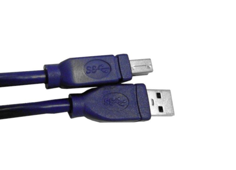 Кабель шт.USB A - шт.USB B 3.0 (1,5м), синий, блистер, Netko