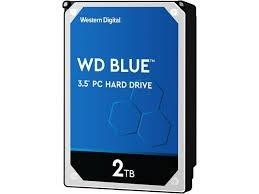 Жесткий диск WESTERN DIGITAL Blue 2Тб Наличие SATA 3.0 256 Мб 5400 об/мин 3,5" WD20EZAZ
