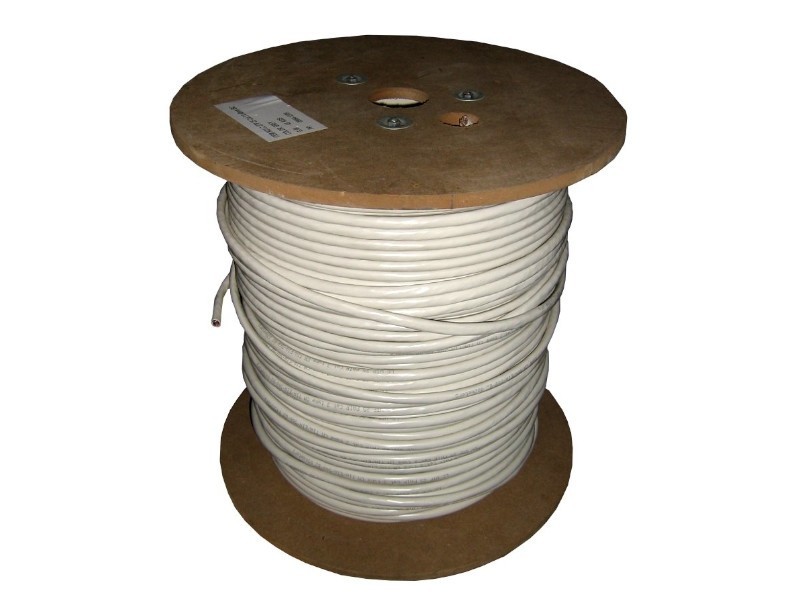 Кабель LC UTP10 cat.3, , 0,40мм, серый 40м