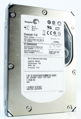 Жесткий диск Seagate SAS T10 300Gb (U300/15000/16Mb) SAS 3,5   ST3300555SS