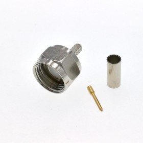ВЧ-разъём F(male) обжимной под кабель RG-316
