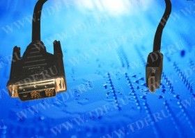 Шнур аудио-видео DVI(штекер) -  HDMI (штекер), никель, 7,0М блистер, Netko РАСПРОДАЖА