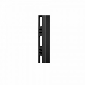  					Вертикальный кабельный органайзер в шкаф 47U, металлический, цвет черный (RAL 9004)				 