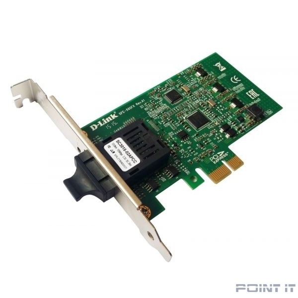 D-Link DFE-560FX/B1A Сетевой адаптер 100Base-FX с SFP -разъемом для шины PCI Express (OEM)