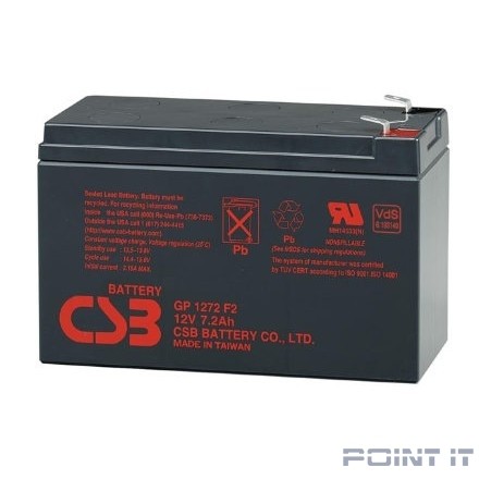 CSB Батарея GP1272 (12V 7Ah F1)