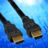 Шнур аудио-видео HDMI-HDMI 1.3 цвет: золото  (1, 5м)