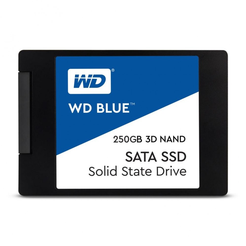SSD жесткий диск SATA2.5" 250GB TLC BLUE WDS250G2B0A WDC