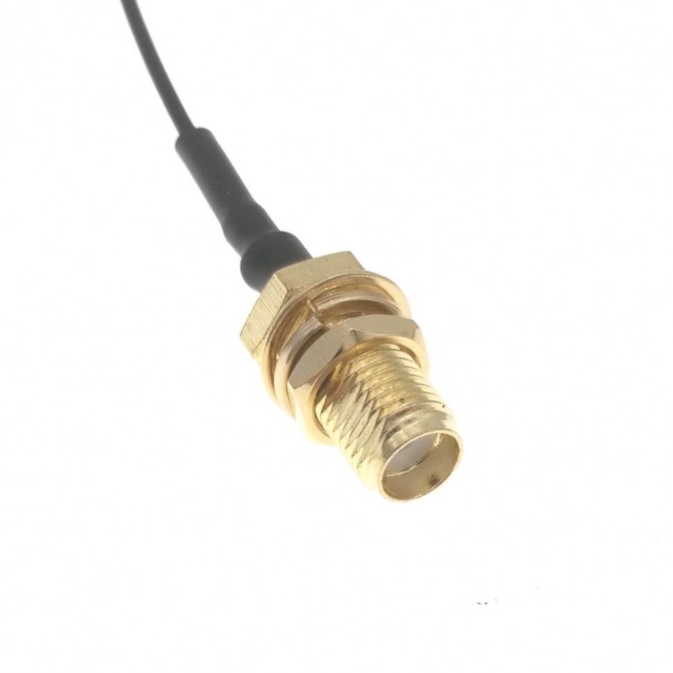 Адаптер для модема (пигтейл) MCX(male)-SMA(female) кабель RF1.13 15см.