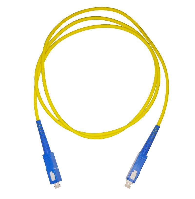 Патч-корд оптический соединительный SC-SC/UPC SM Simplex 3.0мм 9/125, LSZH