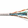 Кабель U/UTP4 cat.6, 4 пары 23 AWG BC, одножильный, неэкранированный, с крестовиной, серый, FLUKE TEST, NETKO Expert СКС 20м