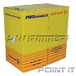 Proconnect (01-0048-3) Кабель UTP CAT5e 4 пары (305м) 0.4 мм CCA 