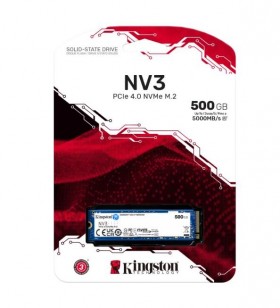 SSD жесткий диск M.2 500GB SNV3S/500G KINGSTON