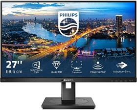 ЖК монитор PHILIPS 275B1 27&quot; Panel IPS 2560x1440 16:9 75Hz Matte 4 мс Колонки Поворотный Вращается Регулируется по высоте Наклон Цвет черный 275B1