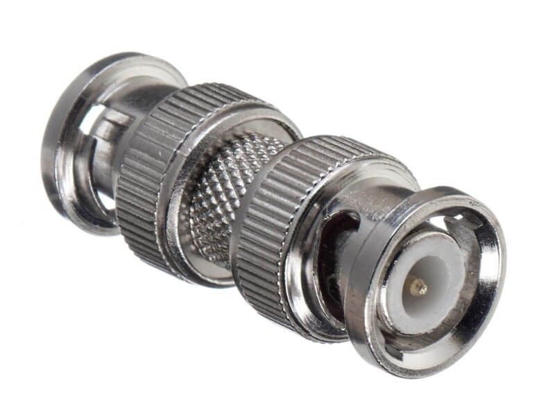 Коннектор BNC штекер-штекер, цинк/медь NETKO Optima 40 шт