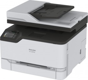 Ricoh M C240FW  А4, Цветное лазерное МФУ, 24 стр/мин, факс, принтер, сканер, копир, Wi-Fi, дуплекс, сеть, картридж) (408430)