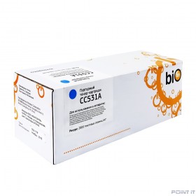 Bion CC531A Картридж для Laser Jet CP2025/CM2320mfp, голубой  2800 страниц   [Бион]