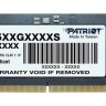 Модуль памяти для ноутбука SODIMM 16GB DDR5-4800 PSD516G480081S PATRIOT