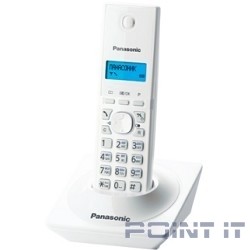 Panasonic KX-TG1711RUW (белый) {АОН, Caller ID,12 мелодий звонка,подсветка дисплея,поиск трубки}
