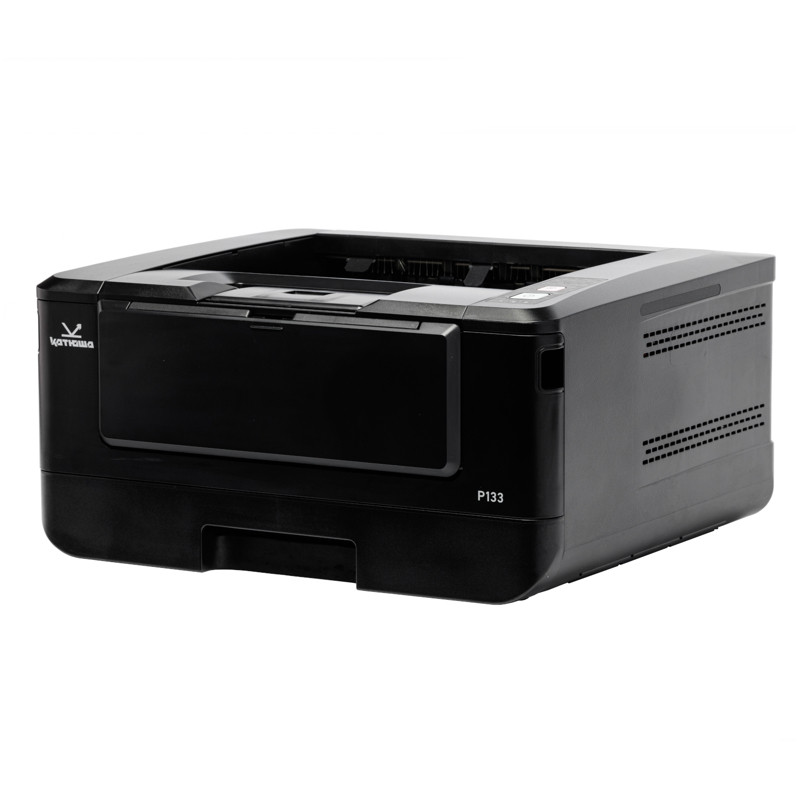Принтер Катюша P133, 33 стр/мин А4 Ч/Б, 1200 dpi. 1 ГБ RAM,Ethernet, USB, USB-host, Wi-Fi (опция). Тонер в комплекте на 700 отп.
