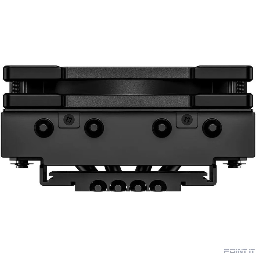 Cooler ID-Cooling IS-40-XT BLACK LGA1700/1200/115X/AM5/AM4 низкопрофильный высота 47mm (TDP 100W, PWM, 4 тепл.трубки прямого контакта, FAN 92mm, черный) BOX