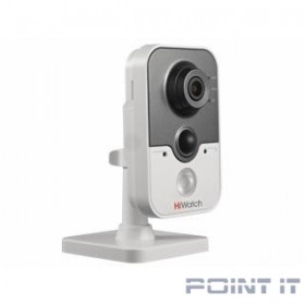 HiWatch DS-I214(B) (2.8 mm) (B)  Видеокамера IP 2.8-2.8мм цветная корп.:белый