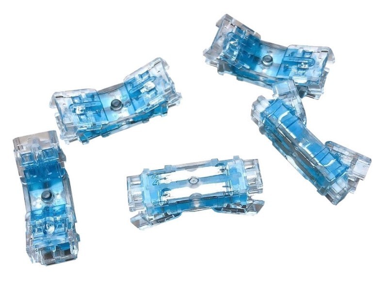 Универсальный соединитель для двух проводников 21-26 AWG (0.4-0.7мм) многоразовый  NETKO Optima 1шт