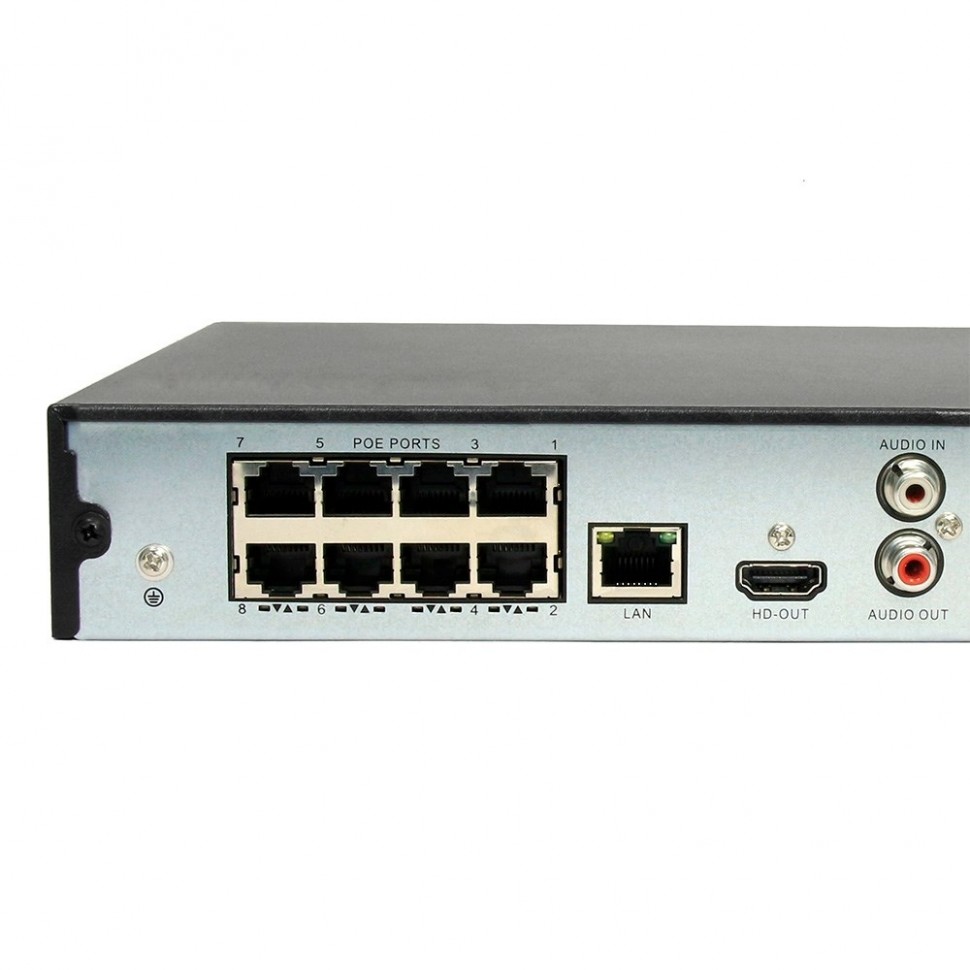 AR-N1642FP/8P - сетевой IP видеорегистратор (NVR), 8 портов PoE (до 12Мп)