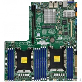 Supermicro MBD-X11DDW-L-B  {X11DDW L Bulk Motherboard Dual Socket P (LGA 3647) supported, CPU TDP support 205W, 2 UPI up to 10.4 GT, Intel C621 controller for 14 SATA3 (6 Gbps) ports; RAID} 