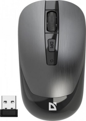 Мышка USB OPTICAL WAVE MM-995 GREY 52993 DEFENDER