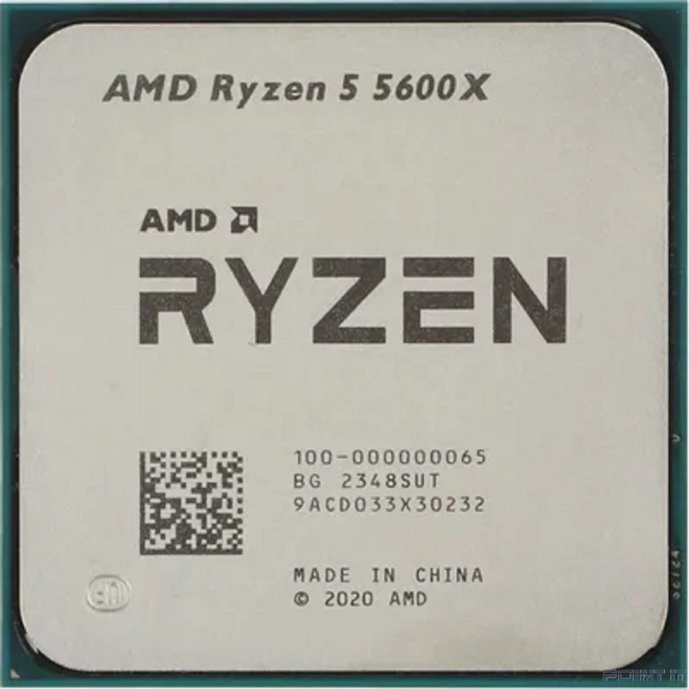 CPU AMD Ryzen 5 5600X OEM (100-000000065) {3,70GHz, Turbo 4,60GHz, Without Graphics AM4}