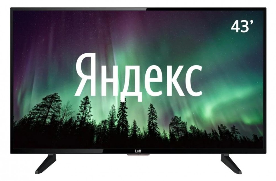 Телевизор LCD 43" YANDEX 43F520T LEFF