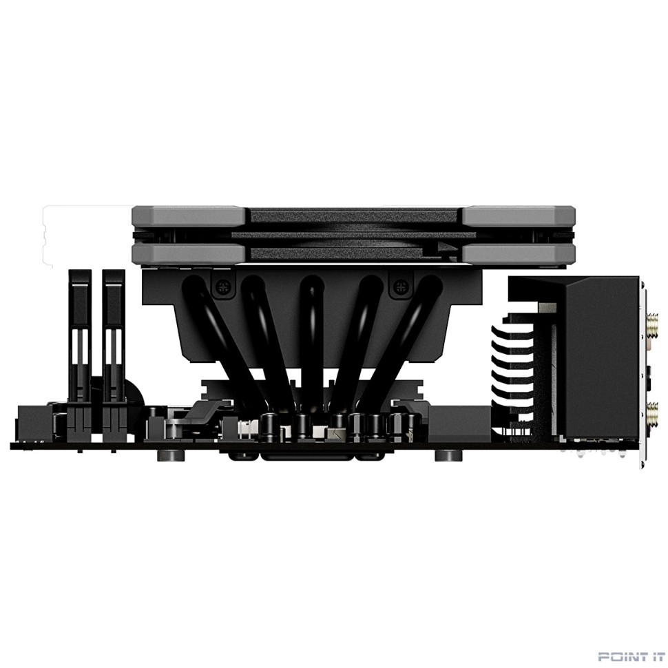 Cooler ID-Cooling IS-50X V3 {130W/PWM/LGA 115x/1200/1700/AMD/Low profile/Fan 120mm/Screws}