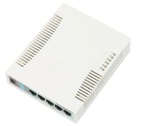 Коммутатор MikroTik RB260GSP (CSS106-1G-4P-1S)