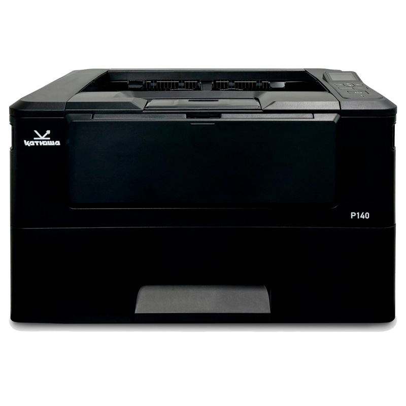 Принтер Катюша P140, 40 стр/мин А4 Ч/Б, Ethernet, USB, Wi-Fi (опция). Тонер в комплекте на 3000 отп