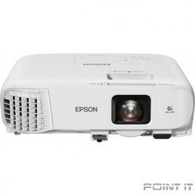 Проектор Epson EB-992F [V11H988040] white Проектор (LCD, 1920х1080, 4000Lm, 16000:1, Wi-fi, Miracast,3.1 kg) 