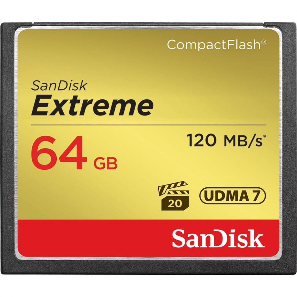 Карта памяти COMPACT FLASH 64GB SDCFXSB-064G-G46 SANDISK