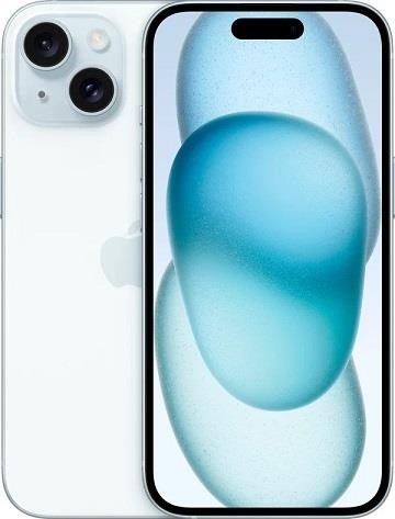 Мобильный телефон IPHONE 15 256GB BLUE A3092 MTLM3CH/A APPLE