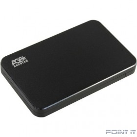 AgeStar 3UB2A18 (BLACK) USB 3.0 Внешний корпус 2.5&quot; SATA , алюминий+пластик, черный